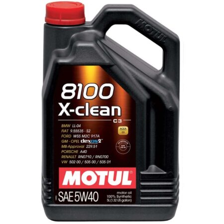 Motul 8100 X-clean 5W40 - 5 Liter